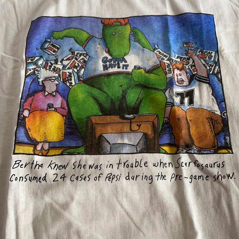 Vintage Speedway Promotional Pepsi Long Sleeve Shirt